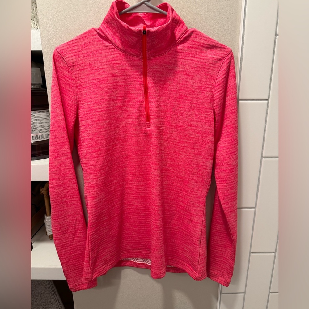Nike Women’s 1/4 Zip - Pink - Medium